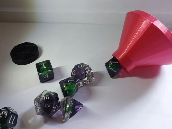 Flask / Healing Potion Container or Dice Holder