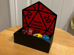 Dnd D20 Dice Tray