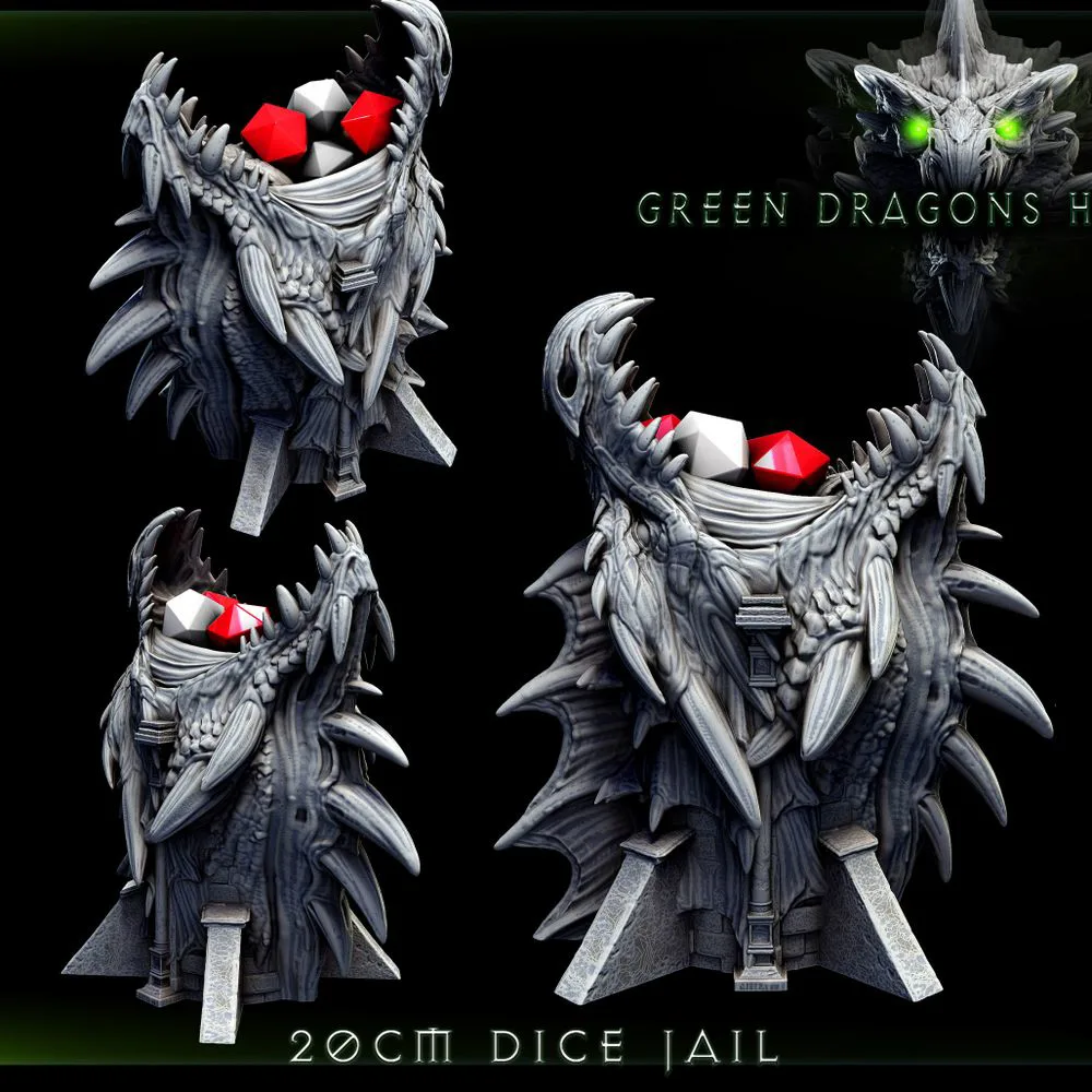 Dice Jail ( Green Dragon/ Multi dice Jail)