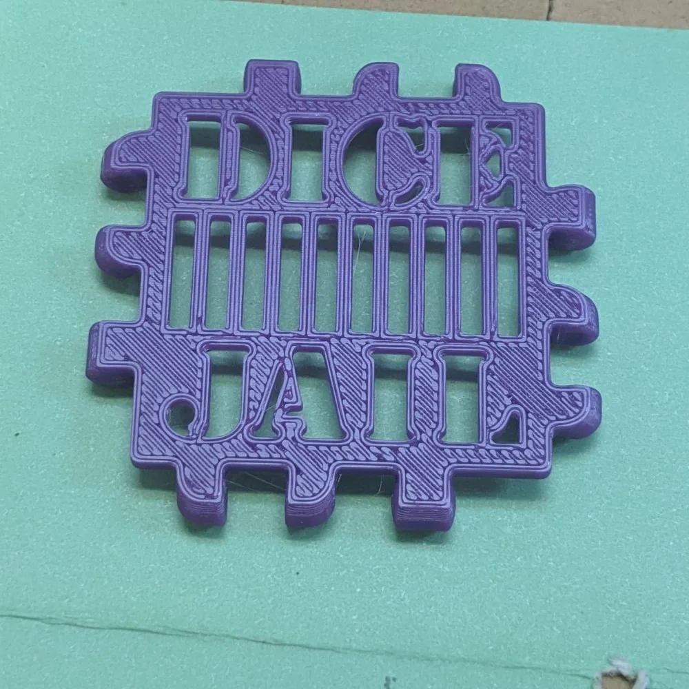Dice Jail Decorative Polypanel