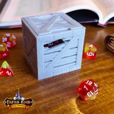 Wooden Crate Dice Jail - SUPPORT FREE!