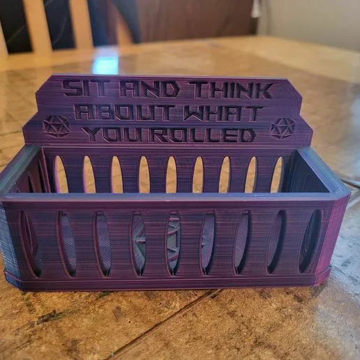 Dice Jail - DnD Dice Jail Box - Print In Place