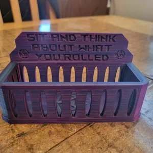 Dice Jail - DnD Dice Jail Box - Print In Place