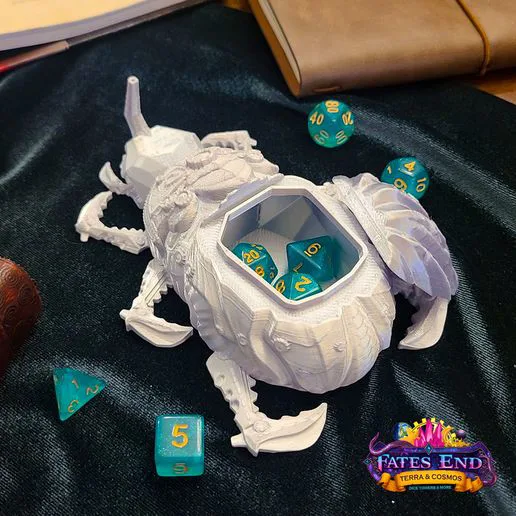 Clockwork Scarab Dice Vault - SUPPORT FREE!