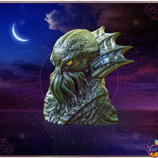 Mind Flayer Dice Vault - SUPPORT FREE!