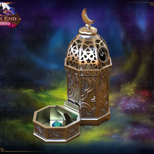 Lantern of Darkness Dice Vault - SUPPORT FREE!