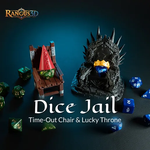Dice Jail: Time-Out Chair & Lucky Throne