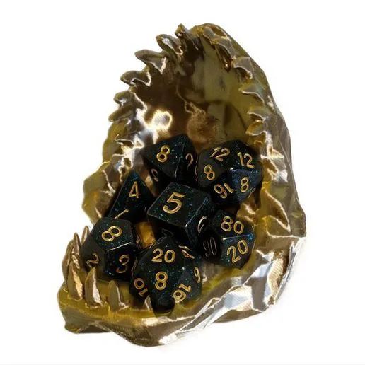 Mimic Dice Jail: Basilisk-Dragon Hybrid – No-Support 3D Print – D&D Dice Prison with Hidden Curse (FDM/Resin)