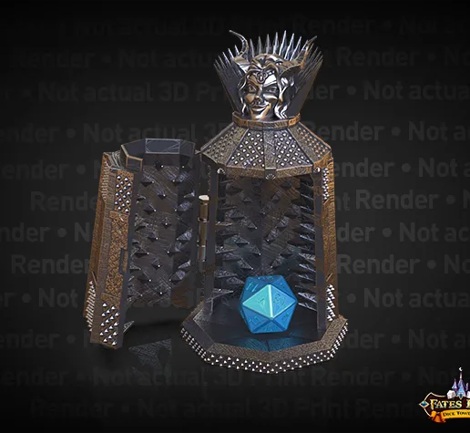 Iron Maiden Dice Jail - SUPPORT FREE!