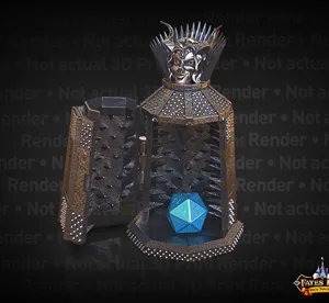 Iron Maiden Dice Jail - SUPPORT FREE!