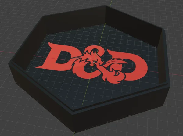 Dice rolling tray