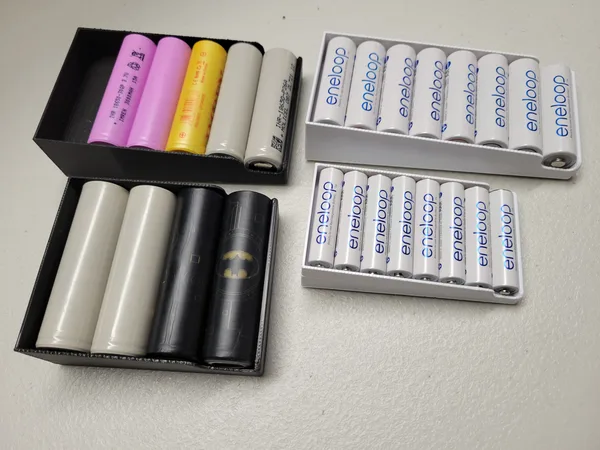 Rolling Battery Trays