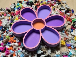 Flower Sensory Tray Montessori