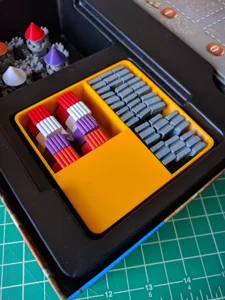Queendomino Coin and Parts Trays