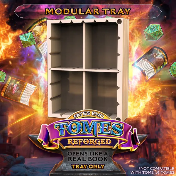 FE Tomes: REFORGED ⚒️ Custom Modular Page Tray