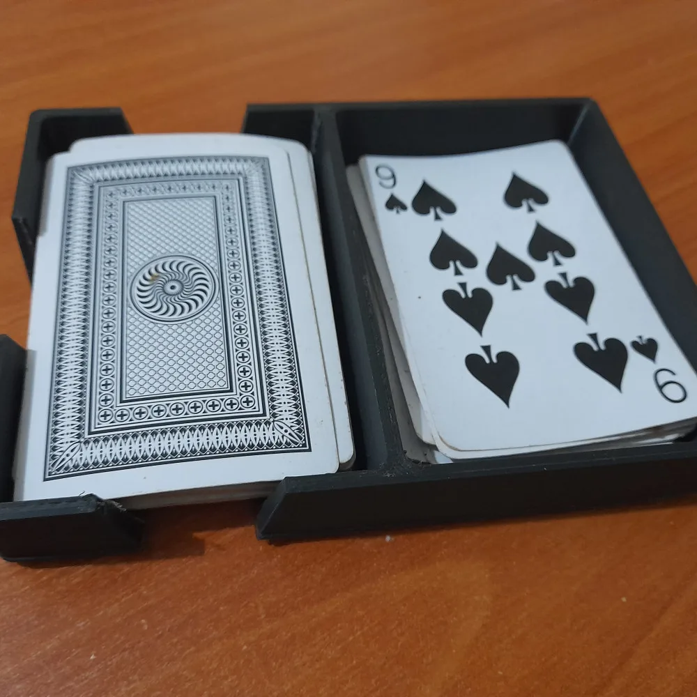 Card Holder/Dish for Playing Cards