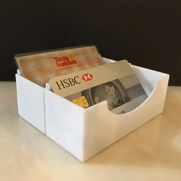 Card holder box (stackable)