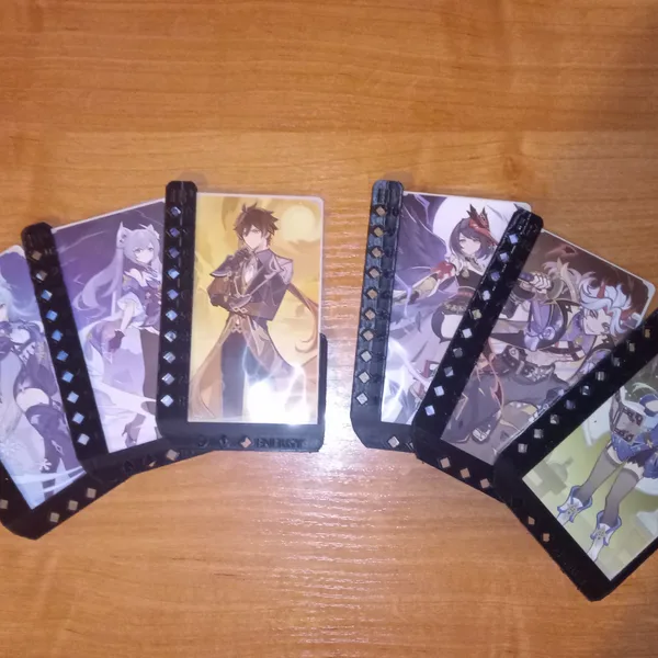 Genious Invokation - Card Holder with HP and energy tracker
