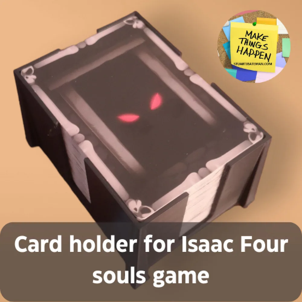 Card holder for Isaac Four souls game