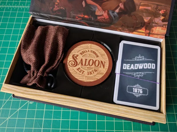 Deadwood 1876 Game Box Insert