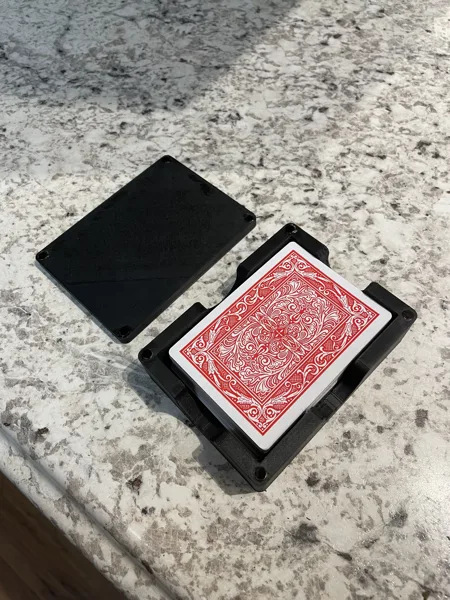 Magnetic Playing Card Holder Box