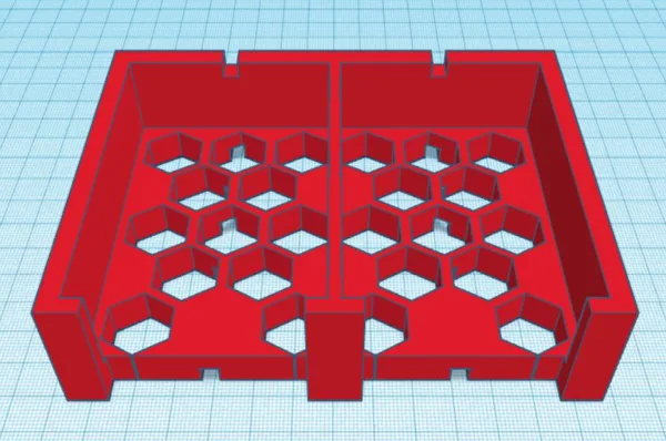 Honeycomb Playing Card Holder