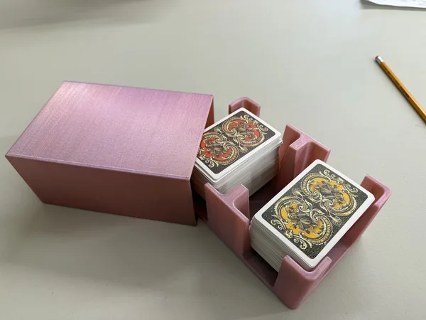 Playing Card Holder + Storage Box