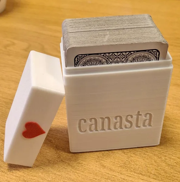 Canasta Dual Playing card holder