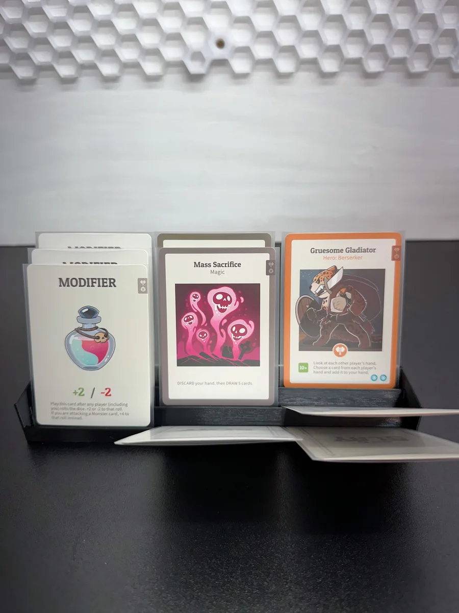 Pivoting Playing Card Holder