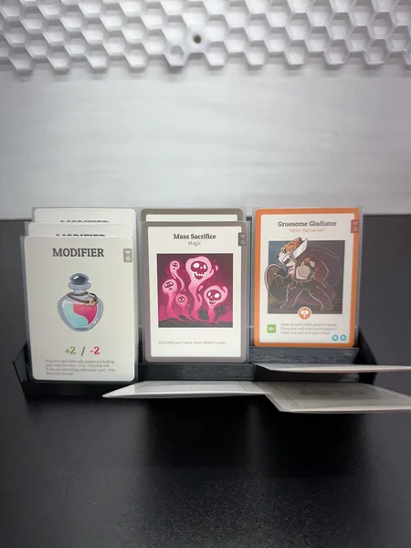 Pivoting Playing Card Holder