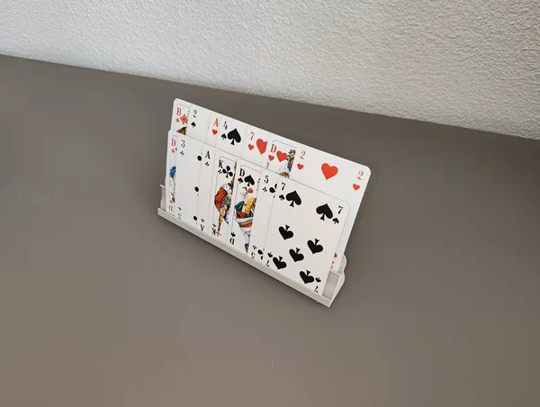 The advanced playing card holder stand