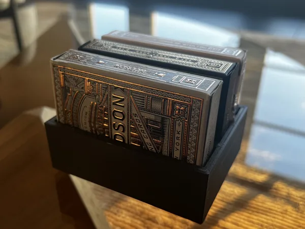 Simple Playing Card Deck Holder