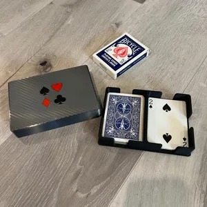 Double playing card box