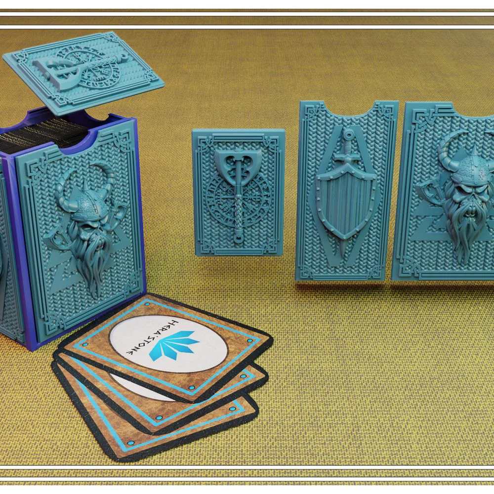 Viking card holder
