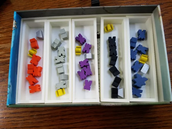 Tiny Epic Kingdoms & Expansion Game Box Organizer Short