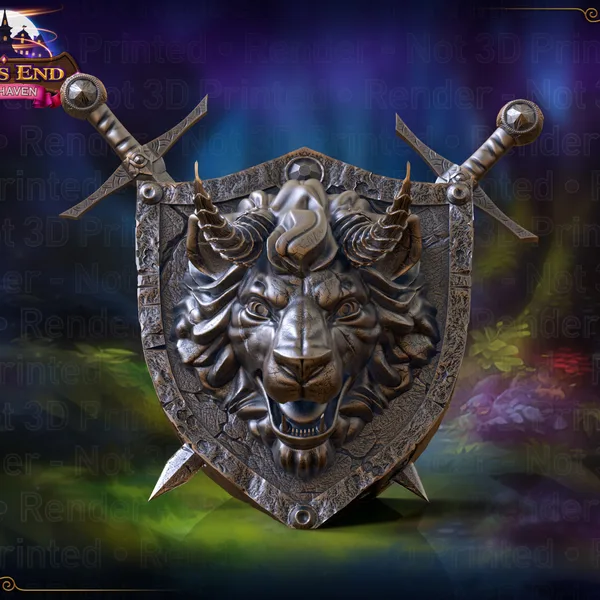Fighter's Shield Spell Card Holder - SUPPORT FREE!