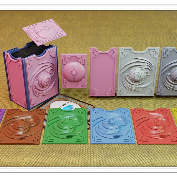 Catcher ball card holder