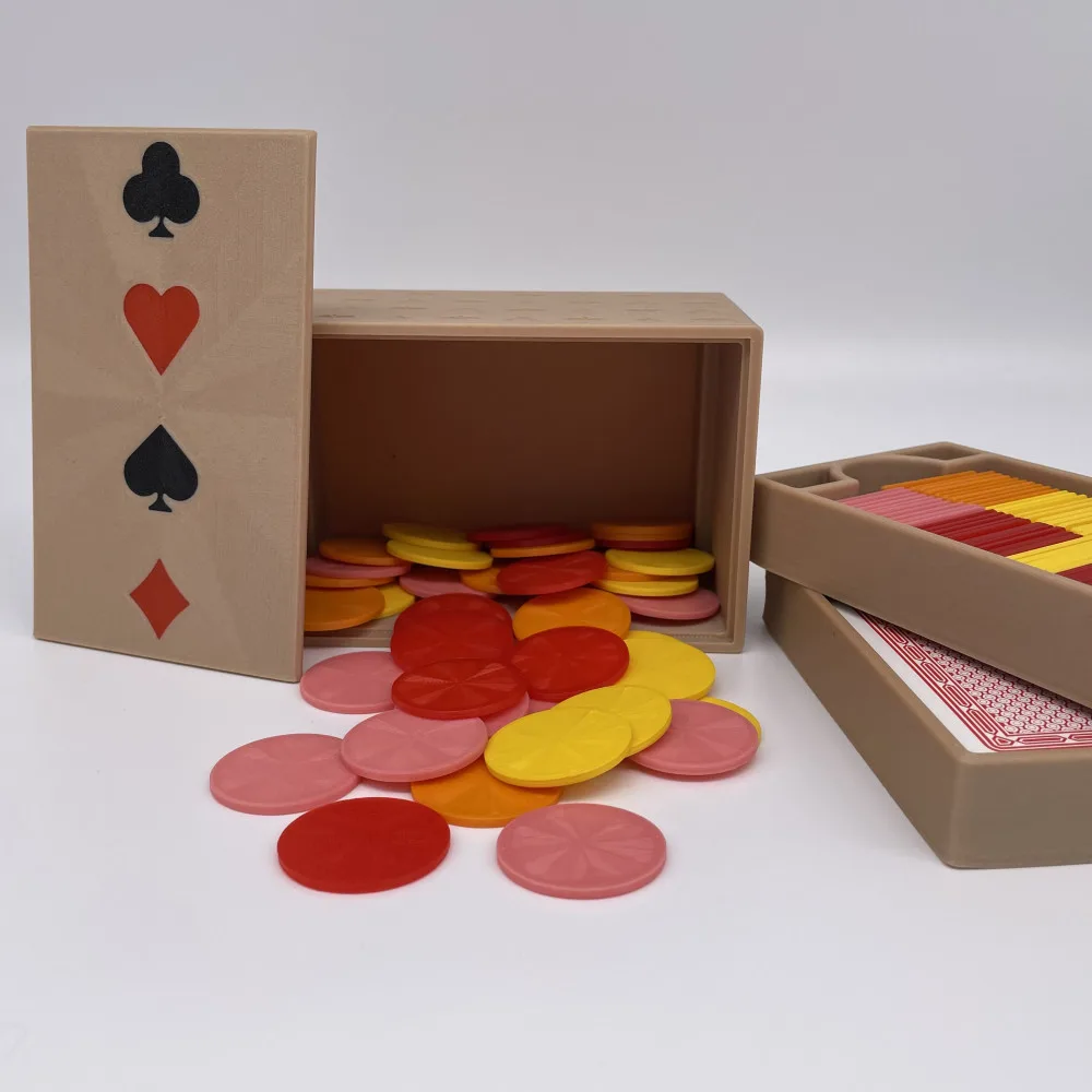 Compact Card and Token Storage Box