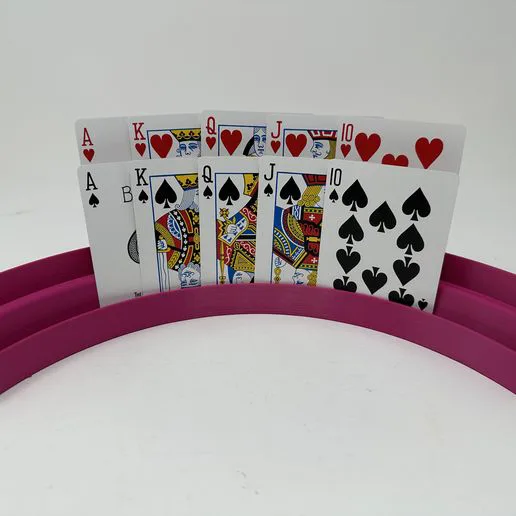 A Playing Card Holder for Lora.
