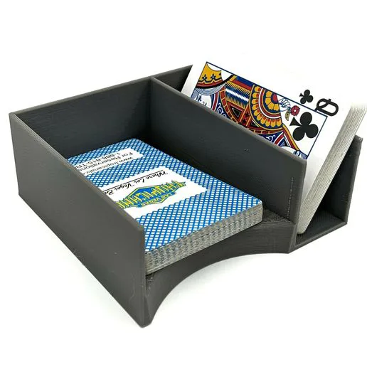 Deal and Discard Game Card Deck Holder