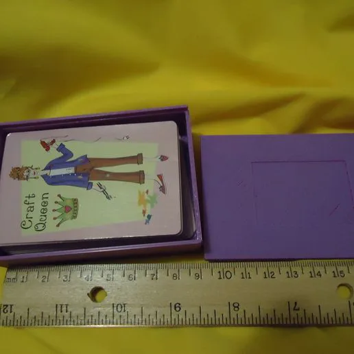 Craft Queen Playing Card Box