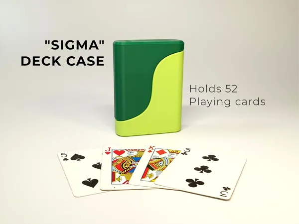 "Sigma" Deck Case | For standard playing cards