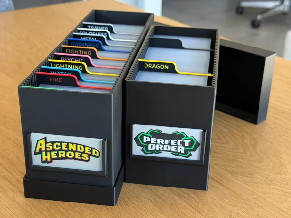 CardVault – Pokémon Card Storage Box (L & XL)