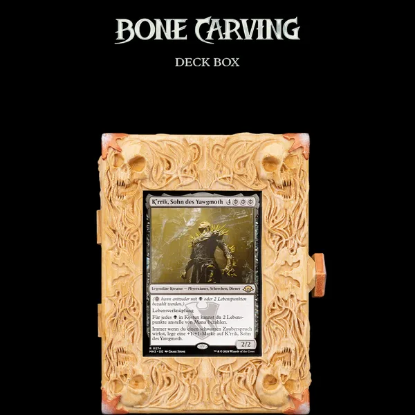 Bone Carving - Deck Box