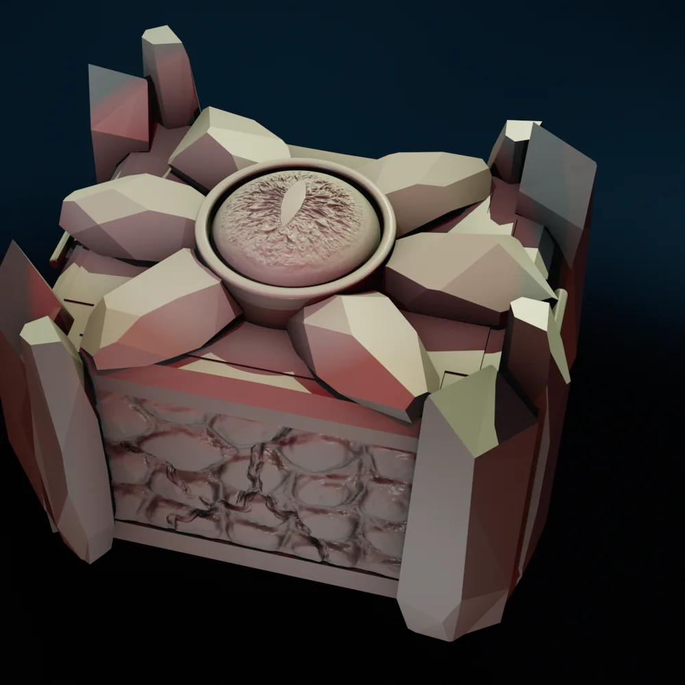 Jacinth Dragon Chest / Deck Box / FDM