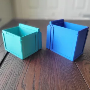 Print in Place Deck Boxes with Snapping Lid