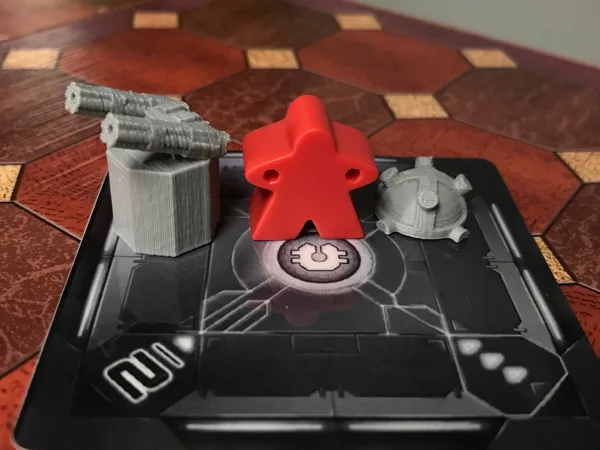 Mine & Turret tokens for Tiny Epic Mechs (TEM)