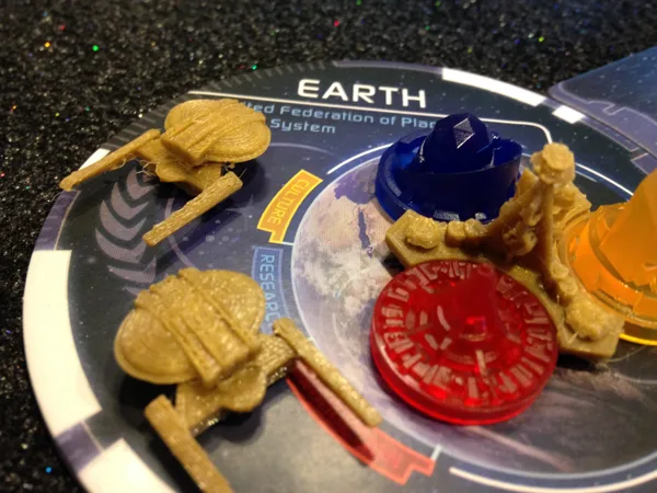 Terran Faction Models for Star Trek Ascendancy