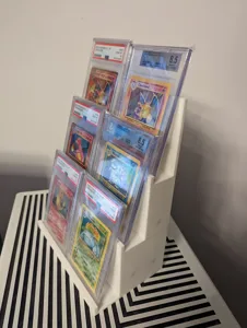 Graded Trading Card Display Stand