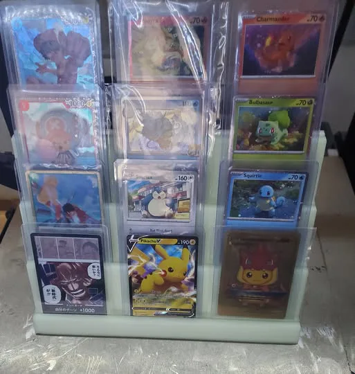 Top Loader Card Stand Display (16 models including 4 designed for selling cards)